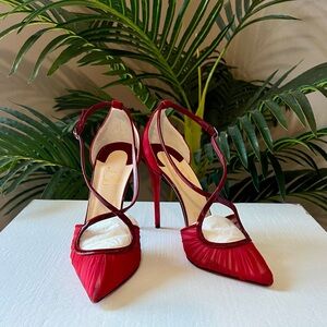 Christian Louboutin Marchella 100mm Pumps in Red